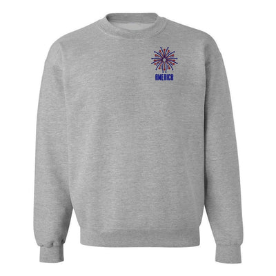 Make it Yours™ 'Firework' Crewneck Sweatshirt - United Monograms