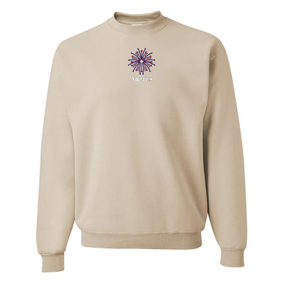 Make it Yours™ 'Firework' Crewneck Sweatshirt - United Monograms