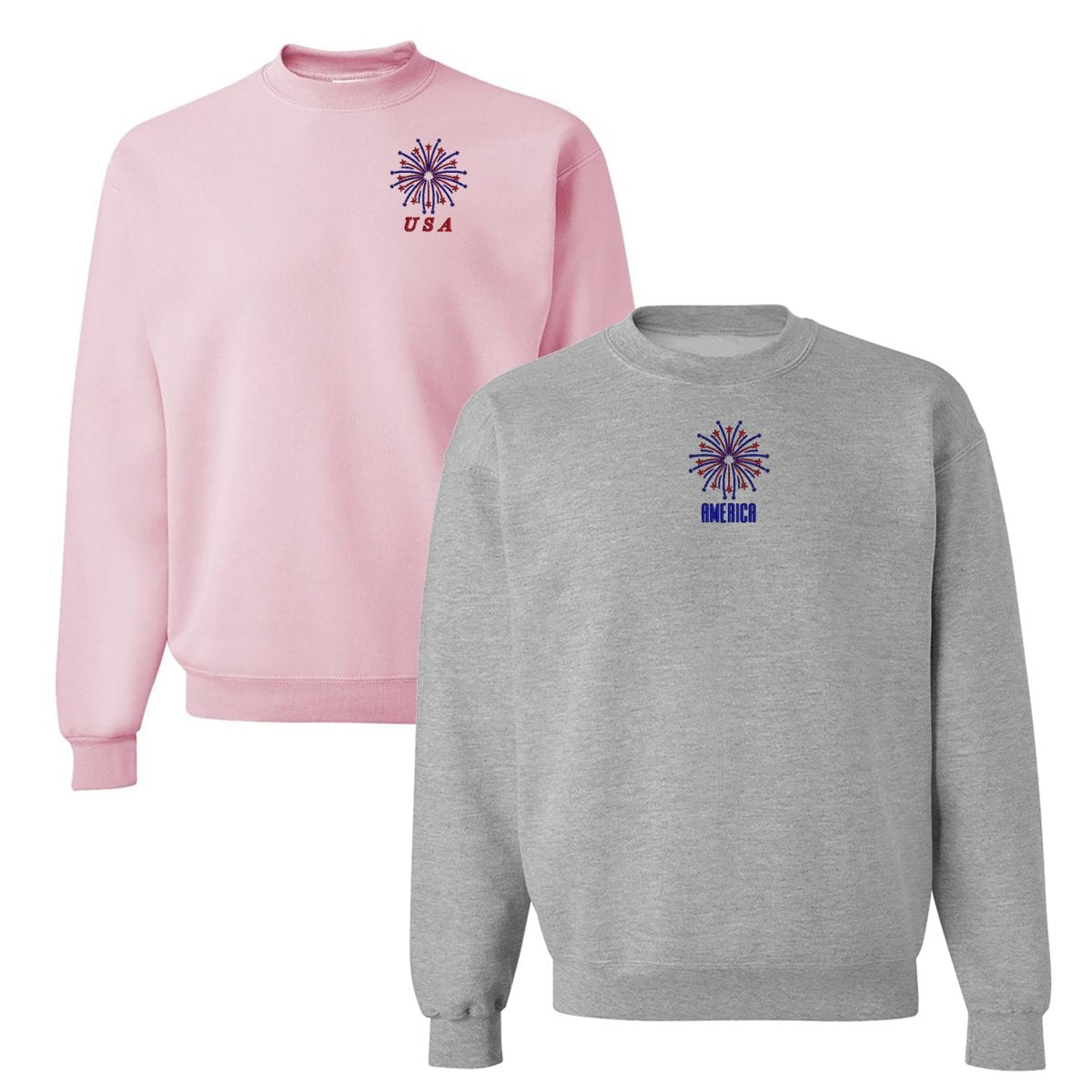 Make it Yours™ 'Firework' Crewneck Sweatshirt - United Monograms