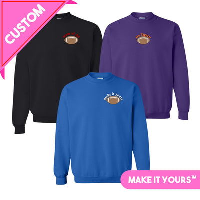 Make It Yours™ Football Gameday Sweatshirt - United Monograms