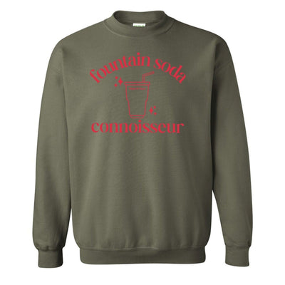 Make It Yours™ 'Fountain Soda Connoisseur' Crewneck Sweatshirt - United Monograms