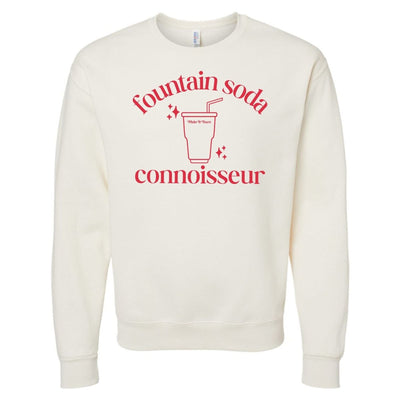 Make It Yours™ 'Fountain Soda Connoisseur' Crewneck Sweatshirt - United Monograms