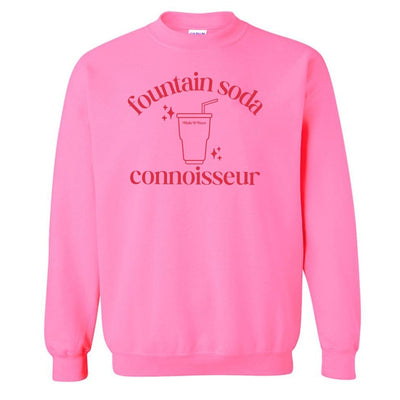 Make It Yours™ 'Fountain Soda Connoisseur' Crewneck Sweatshirt - United Monograms