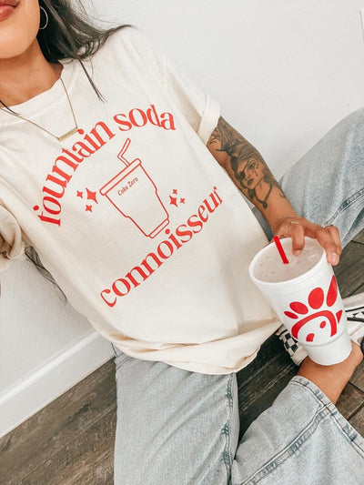 Make It Yours™ 'Fountain Soda Connoisseur' T-Shirt - United Monograms