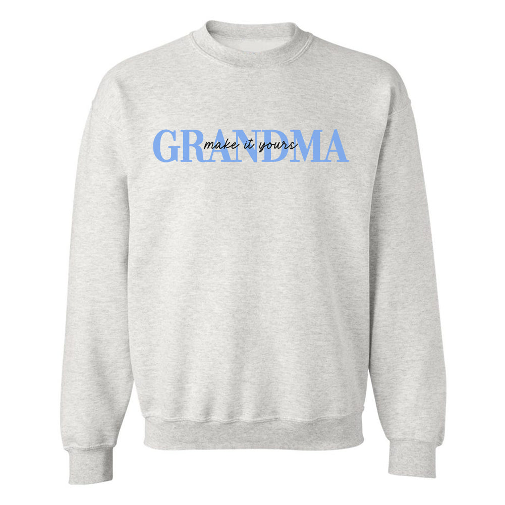 Make It Yours™ 'Grandma' Crewneck Sweatshirt - United Monograms