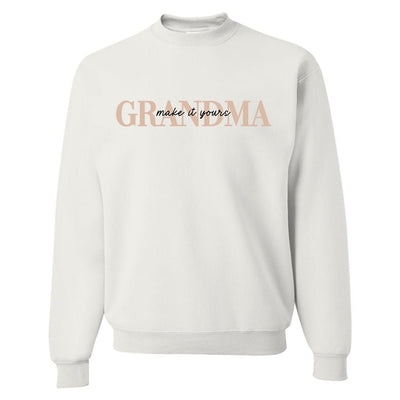 Make It Yours™ 'Grandma' Crewneck Sweatshirt - United Monograms
