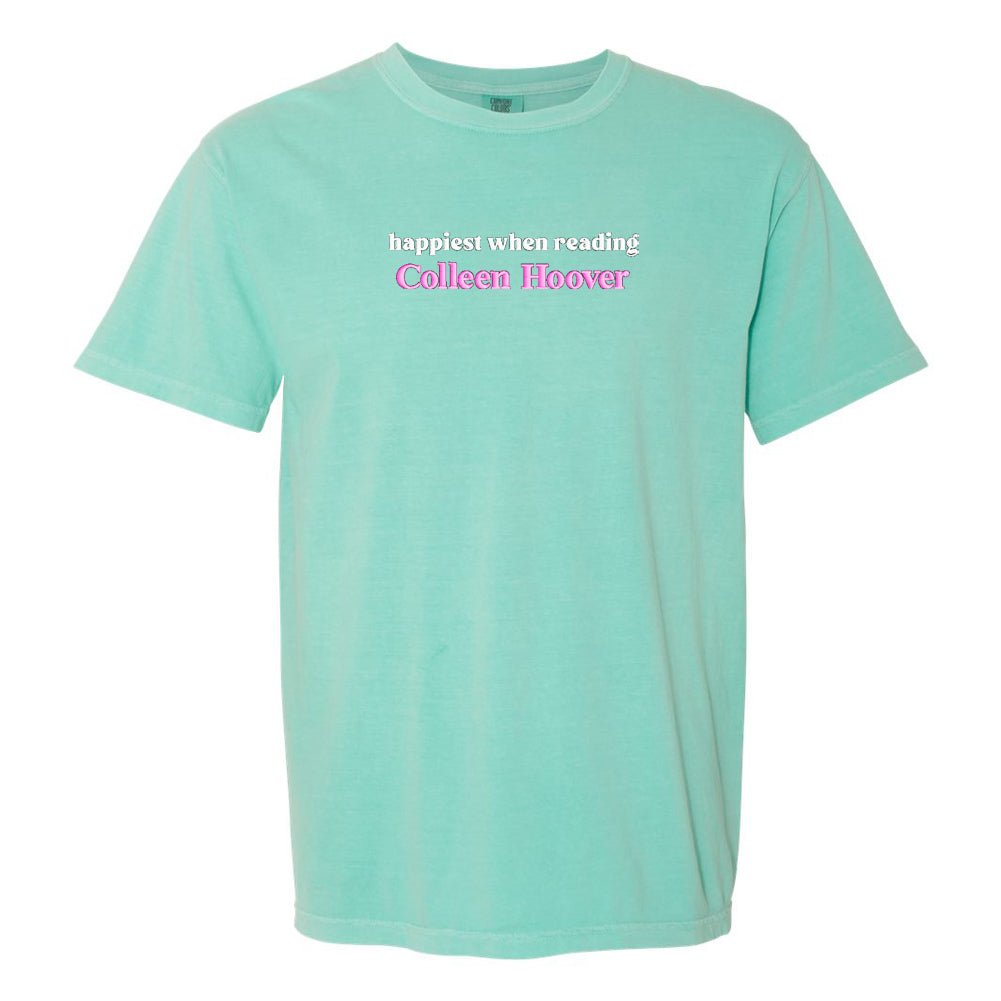 Make It Yours™ 'Happiest When Reading...' T-Shirt - United Monograms
