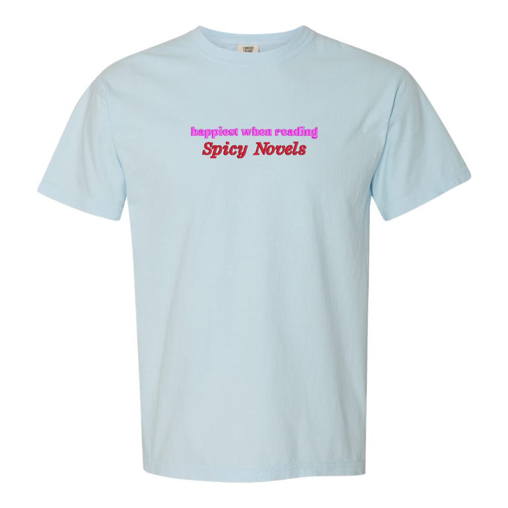 Make It Yours™ 'Happiest When Reading...' T-Shirt - United Monograms