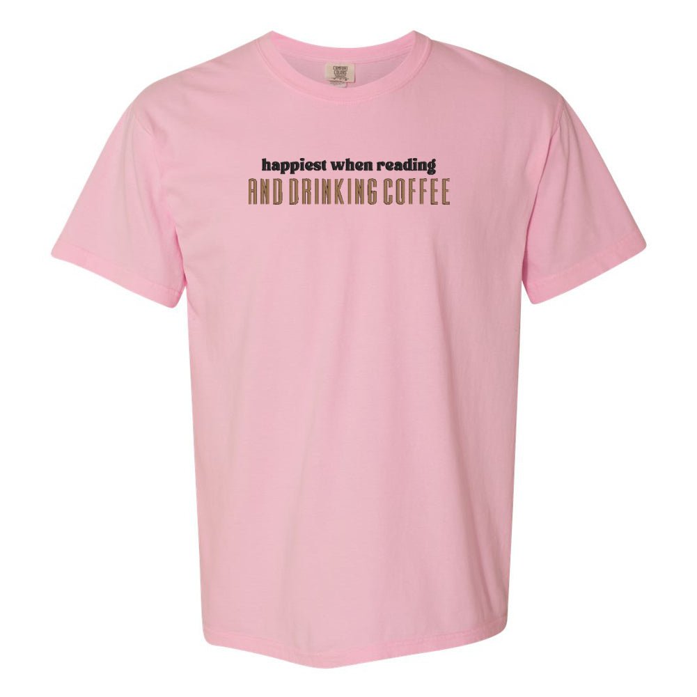 Make It Yours™ 'Happiest When Reading...' T-Shirt - United Monograms