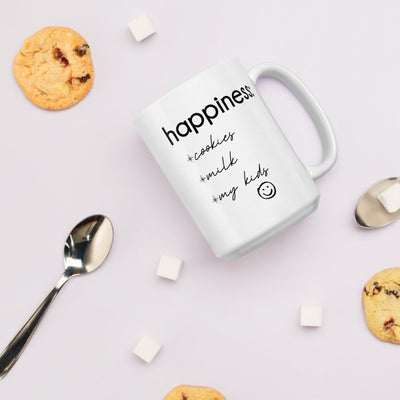 Make It Yours™ 'Happiness Checklist' Coffee Mug - United Monograms