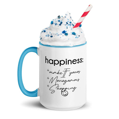 Make It Yours™ 'Happiness Checklist' Coffee Mug - United Monograms