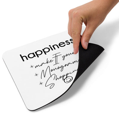 Make It Yours™ 'Happiness Checklist' Mouse Pad - United Monograms