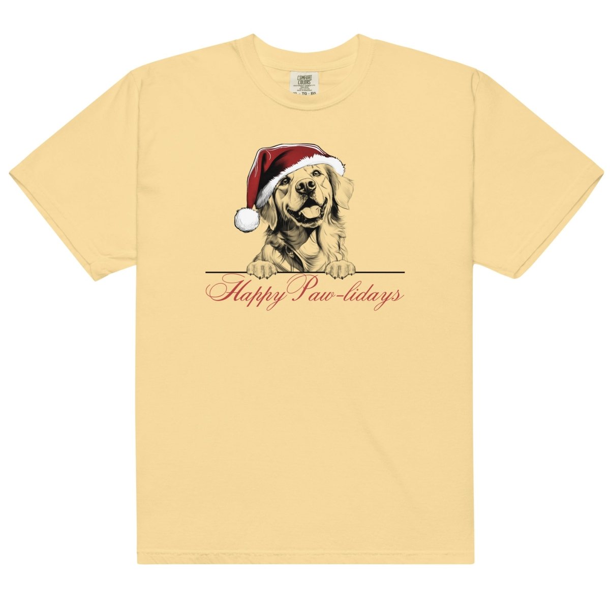 Make It Yours™ 'Happy Paw-lidays' Tee - United Monograms