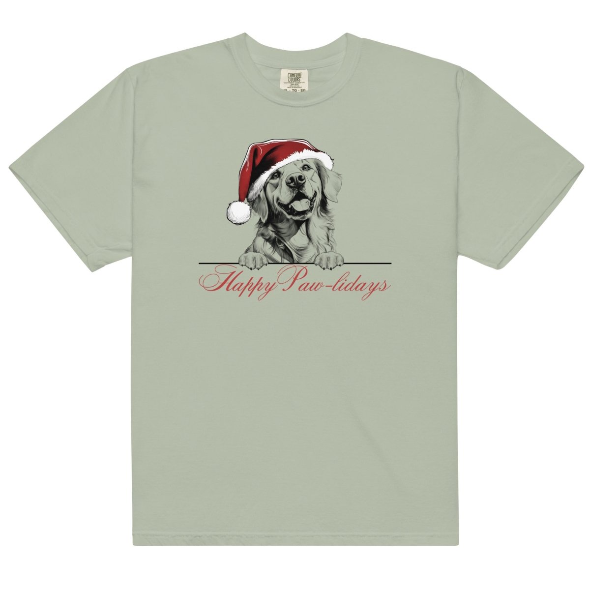 Make It Yours™ 'Happy Paw-lidays' Tee - United Monograms