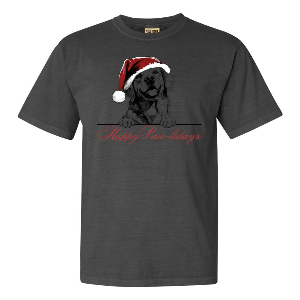 Make It Yours™ 'Happy Paw-lidays' Tee - United Monograms