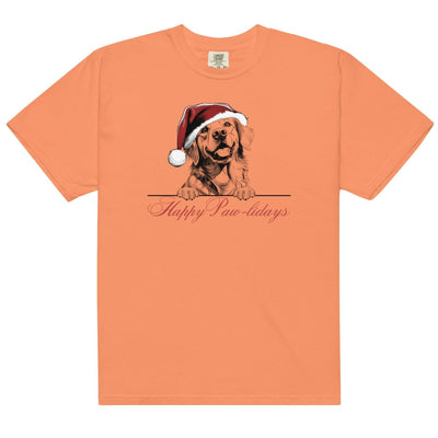 Make It Yours™ 'Happy Paw-lidays' Tee - United Monograms