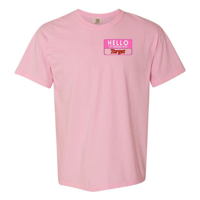 Make It Yours™ 'Hello, I'm Obsessed With...' Comfort Colors T-Shirt - United Monograms