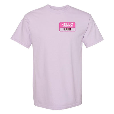 Make It Yours™ 'Hello, I'm Obsessed With...' Comfort Colors T-Shirt - United Monograms