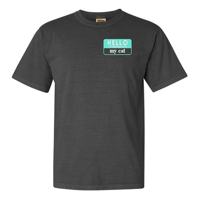 Make It Yours™ 'Hello, I'm Obsessed With...' Comfort Colors T-Shirt - United Monograms