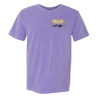 Make It Yours™ 'Hello, I'm Obsessed With...' Comfort Colors T-Shirt - United Monograms