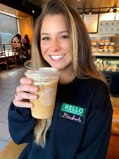 Make It Yours™ 'Hello, I'm Obsessed With...' Crewneck Sweatshirt - United Monograms