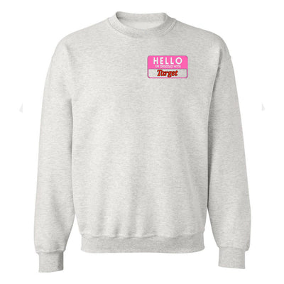Make It Yours™ 'Hello, I'm Obsessed With...' Crewneck Sweatshirt - United Monograms