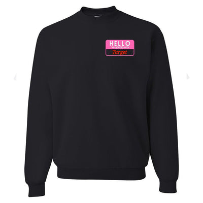 Make It Yours™ 'Hello, I'm Obsessed With...' Crewneck Sweatshirt - United Monograms