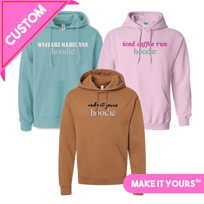 Make It Yours™ 'Hoodie' Hooded Sweatshirt - United Monograms