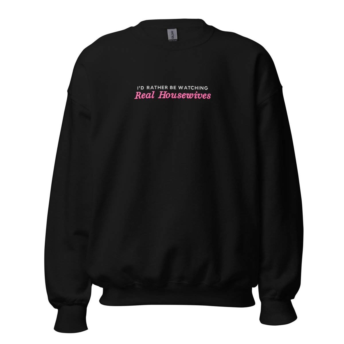 Make It Yours™ 'I'd Rather Be Watching' Crewneck Sweatshirt - United Monograms