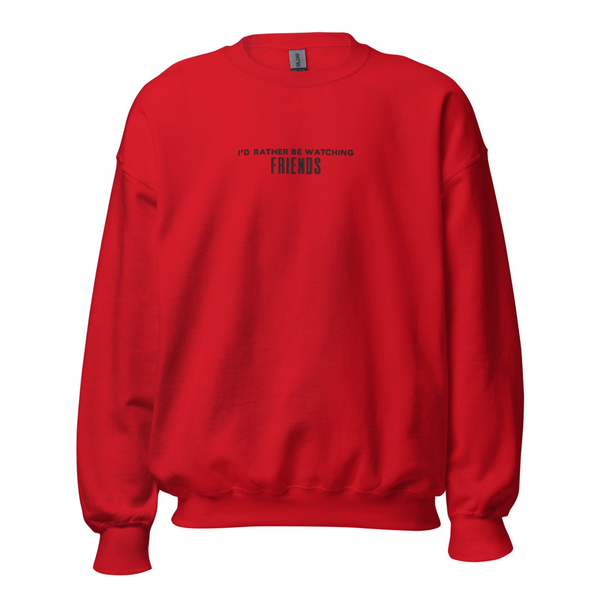 Make It Yours™ 'I'd Rather Be Watching' Crewneck Sweatshirt - United Monograms