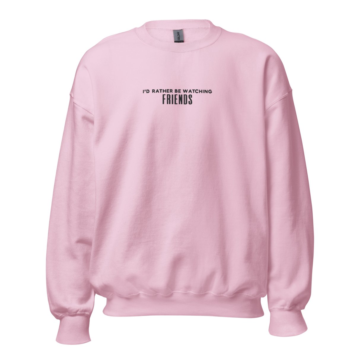 Make It Yours™ 'I'd Rather Be Watching' Crewneck Sweatshirt - United Monograms