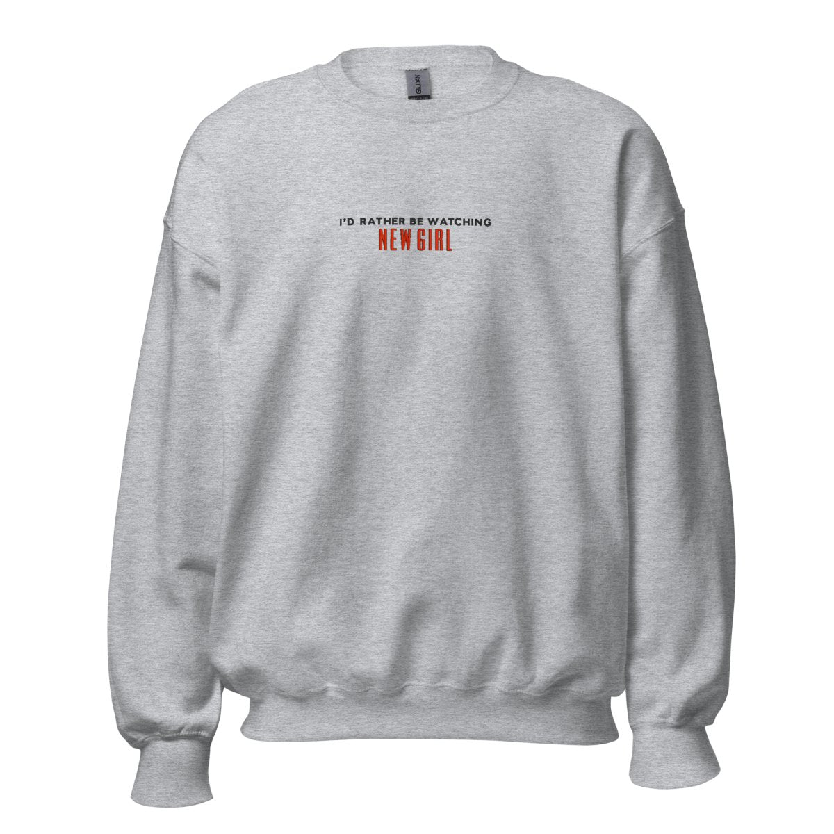 Make It Yours™ 'I'd Rather Be Watching' Crewneck Sweatshirt - United Monograms