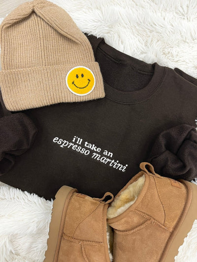 Make It Yours™ 'I'll Just Have' Crewneck Sweatshirt - United Monograms