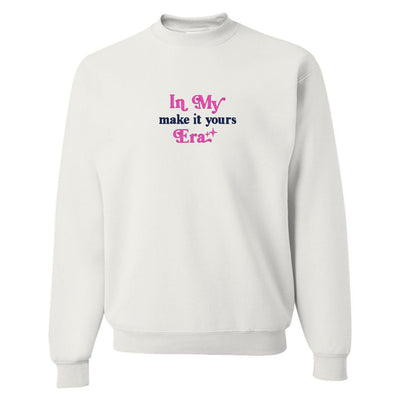 Make It Yours™ 'In My ___ Era' Crewneck Sweatshirt - United Monograms