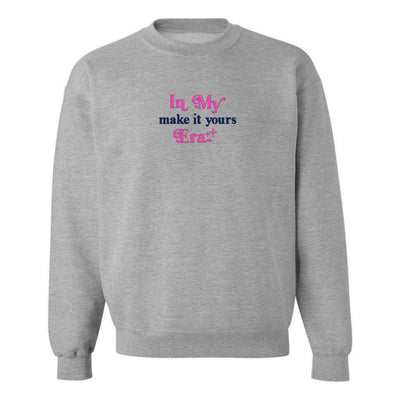 Make It Yours™ 'In My ___ Era' Crewneck Sweatshirt - United Monograms