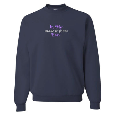 Make It Yours™ 'In My ___ Era' Crewneck Sweatshirt - United Monograms