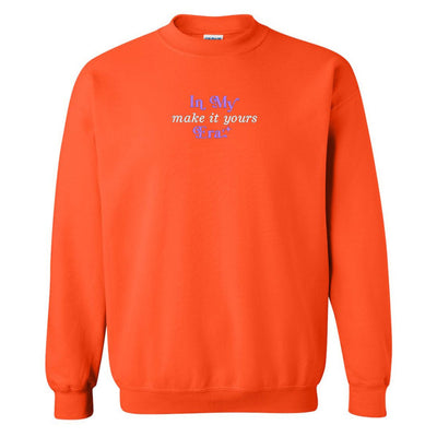 Make It Yours™ 'In My ___ Era' Crewneck Sweatshirt - United Monograms