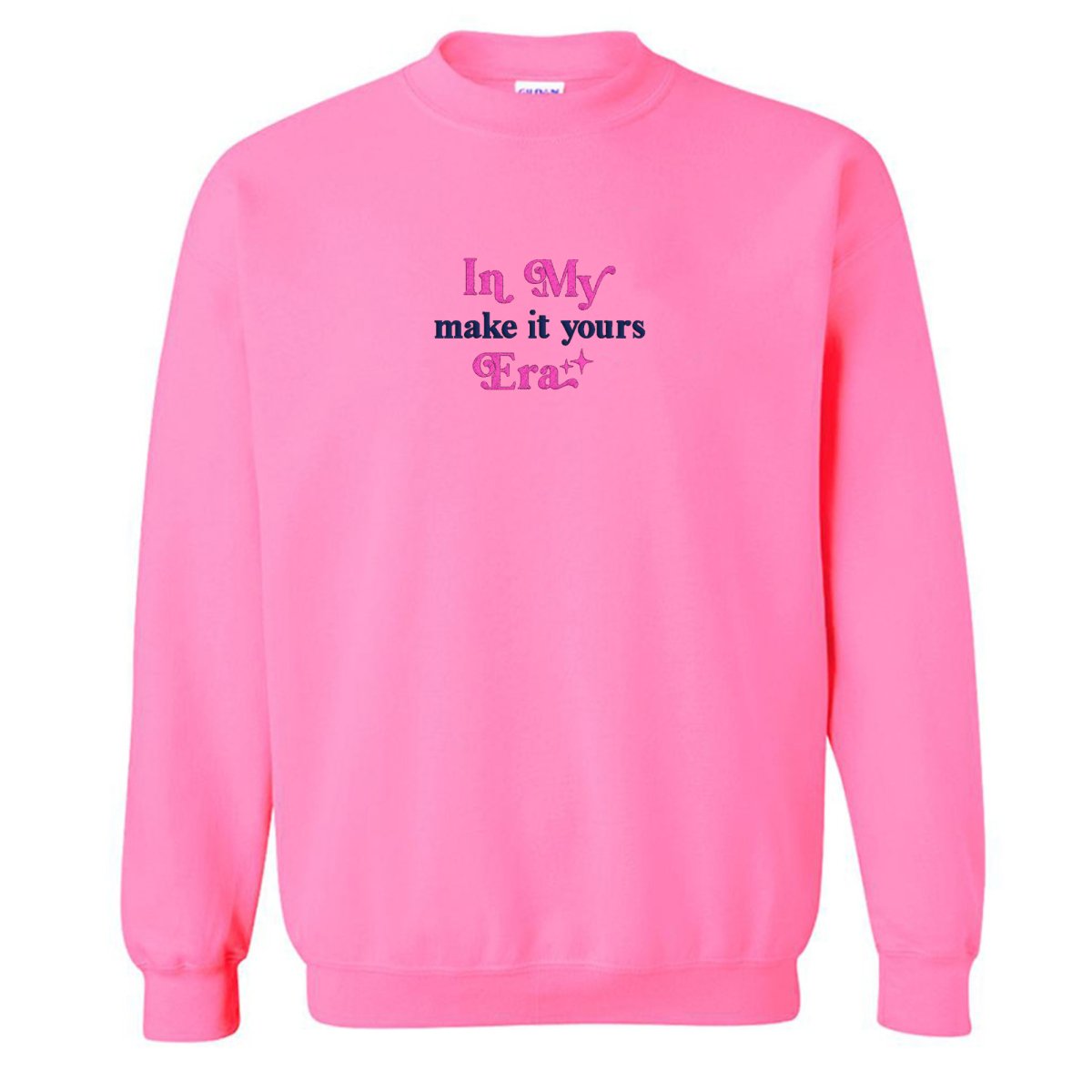 Make It Yours™ 'In My ___ Era' Crewneck Sweatshirt - United Monograms