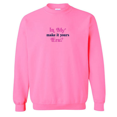 Make It Yours™ 'In My ___ Era' Crewneck Sweatshirt - United Monograms