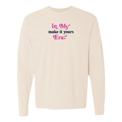 Make It Yours™ 'In My ___ Era' Long Sleeve T-Shirt - United Monograms