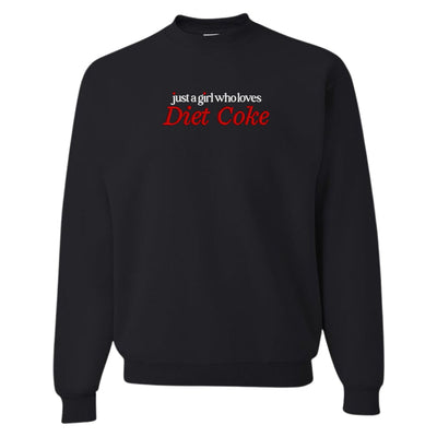 Make It Yours™ 'Just A Girl Who Loves' Crewneck Sweatshirt - United Monograms