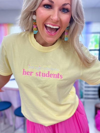 Make It Yours™ 'Just A Girl Who Loves' T-Shirt - United Monograms