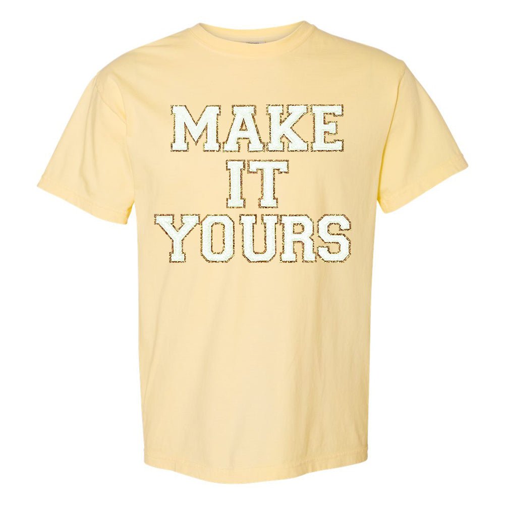 Make It Yours™ Letter Patch Gameday T-Shirt - United Monograms