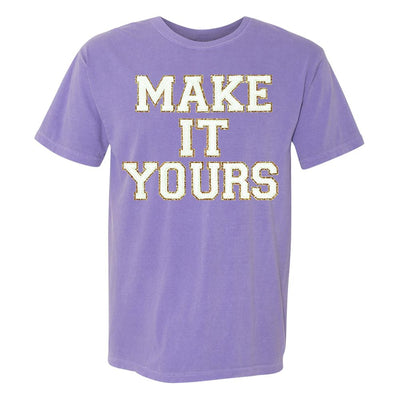Make It Yours™ Letter Patch Gameday T-Shirt - United Monograms