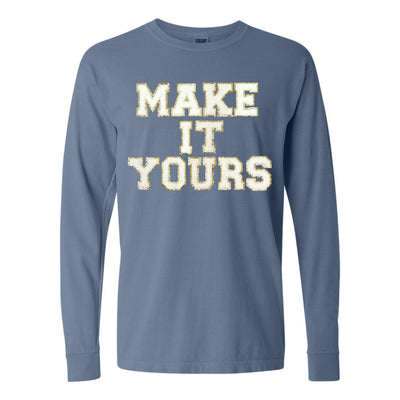 Make It Yours™ Letter Patch Long Sleeve T-Shirt - United Monograms