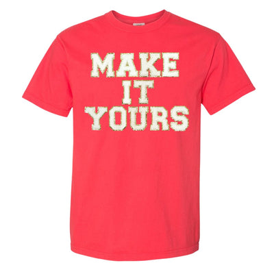 Make It Yours™ Letter Patch Neon T-Shirt - United Monograms