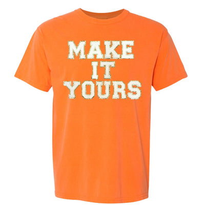 Make It Yours™ Letter Patch Neon T-Shirt - United Monograms