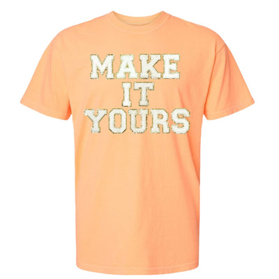 Make It Yours™ Letter Patch Neon T-Shirt - United Monograms