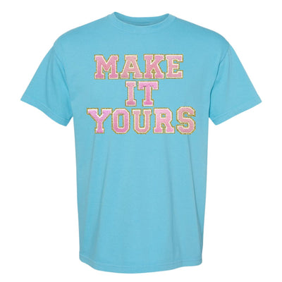 Make It Yours™ Letter Patch Neon T-Shirt - United Monograms