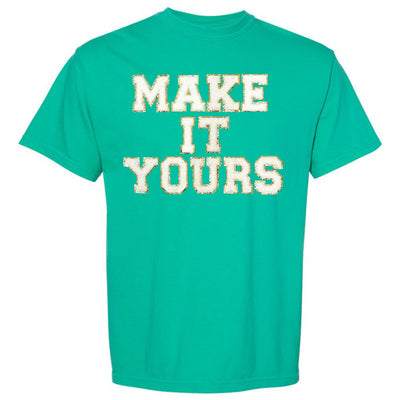 Make It Yours™ Letter Patch Neon T-Shirt - United Monograms